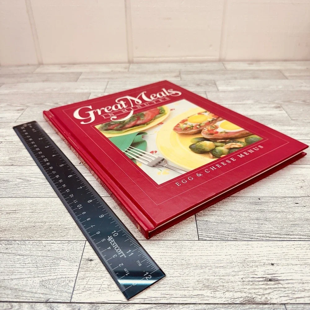 1984 Egg & Cheese Menus Great Meals in Minutes Time-Life Books Cookbook‎ HC Vtg